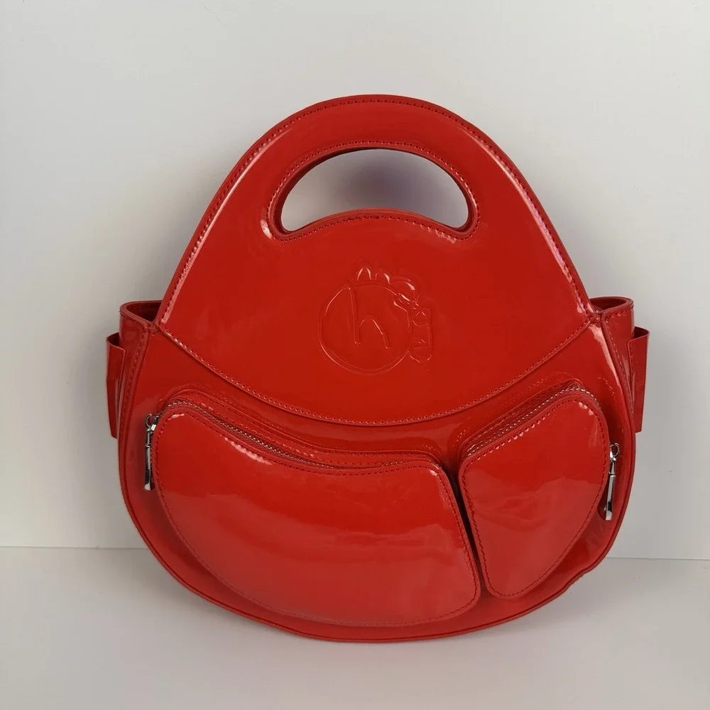 Homage Year Abundant Ova Manifestation Bag Romance Red Crossbody Shoulder Tote